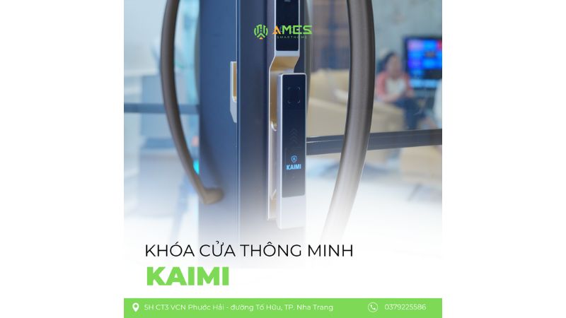 khóa cửa thông minh tăng cường an toàn cho ngôi nhà