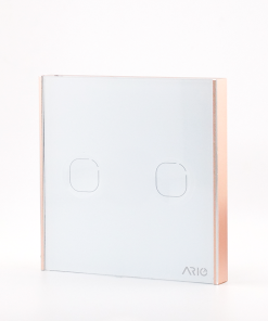 Công tắc cảm ứng thông minh BLE 2 nút Vuông