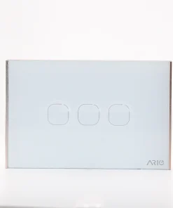 Ario công tắc cảm ứng thông minh BLE 3 nút Chữ Nhật