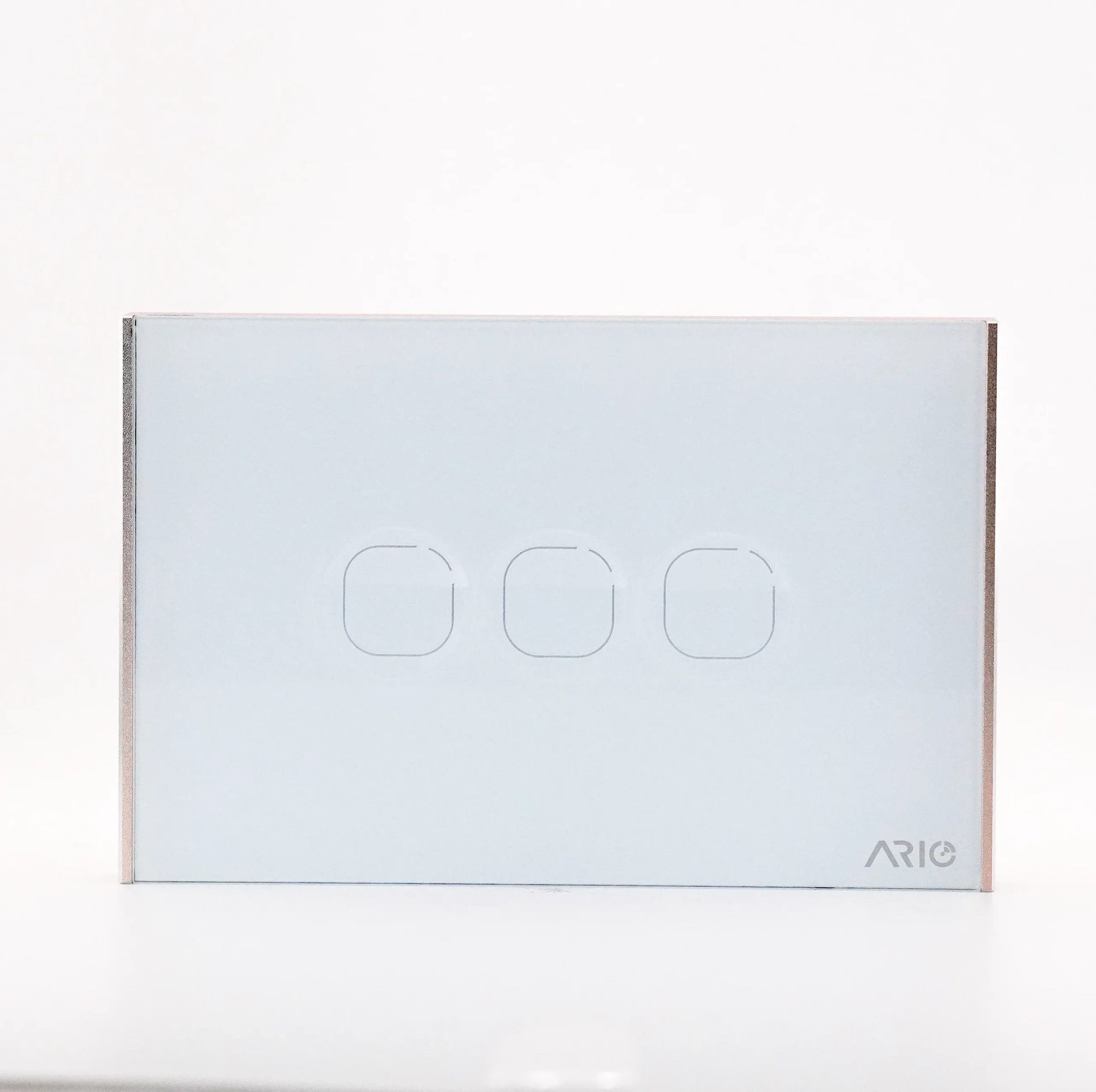 Ario công tắc cảm ứng thông minh BLE 3 nút Chữ Nhật