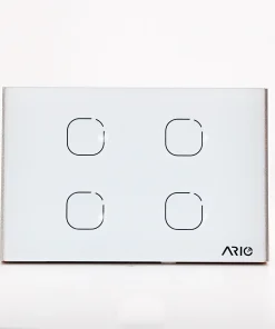 Ario Công tắc cảm ứng thông minh BLE 4 nút Chữ Nhật