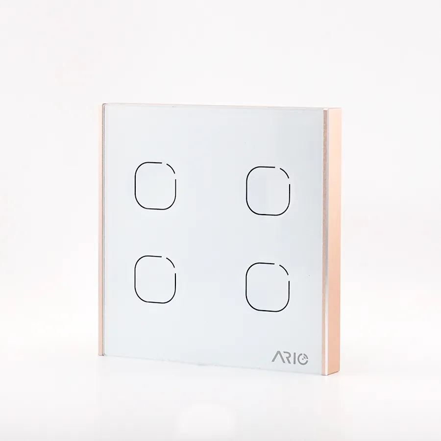 Ario Công tắc cảm ứng thông minh BLE 4 nút Vuông