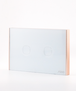 Công tắc cảm ứng thông minh BLE 2 nút chữ nhật